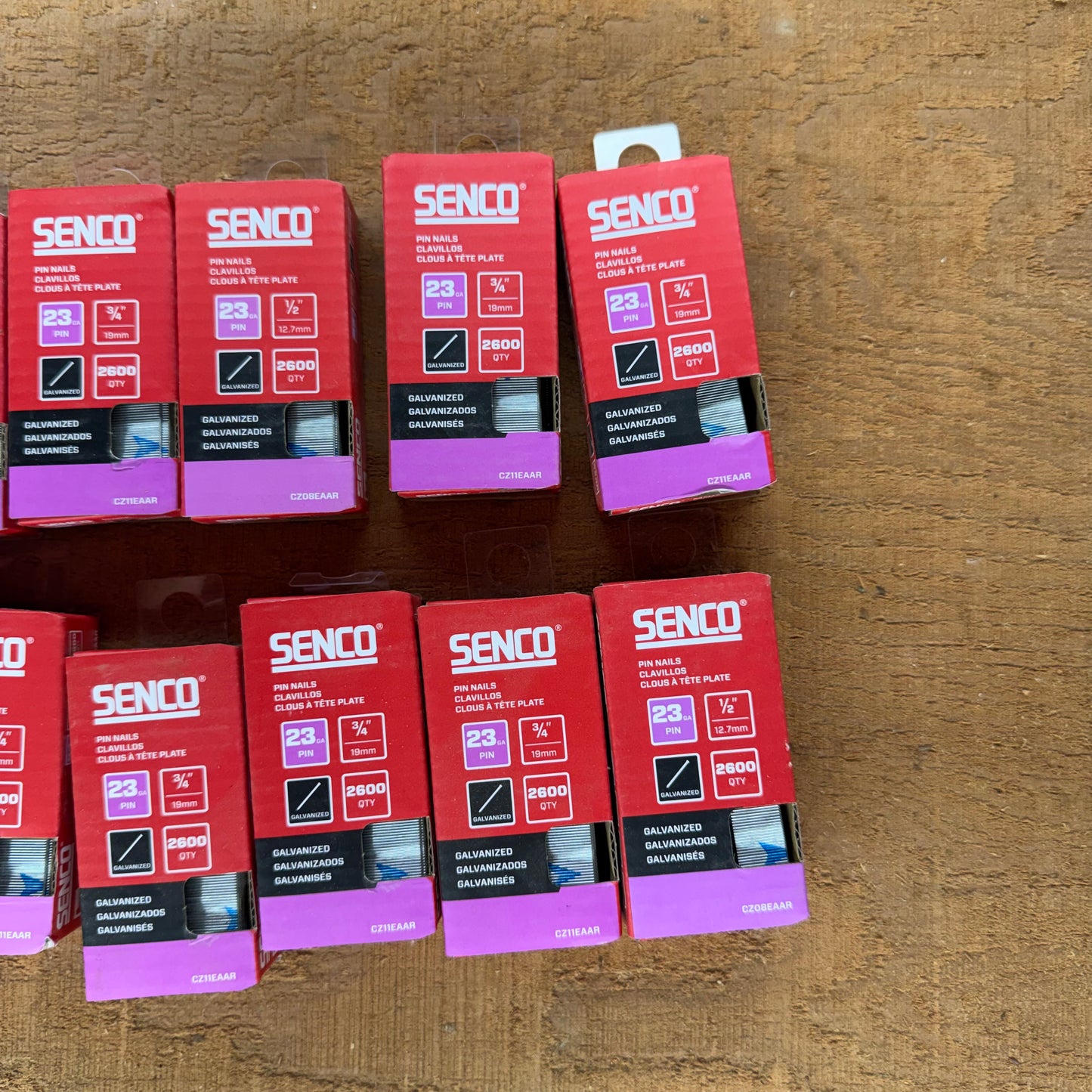 Senco 23 Gauge Nails (13 boxes)