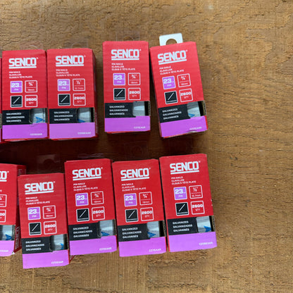 Senco 23 Gauge Nails (13 boxes)