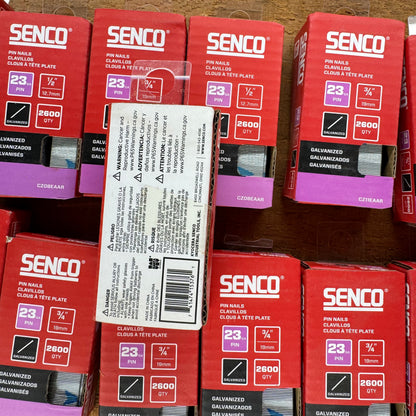 Senco 23 Gauge Nails (13 boxes)