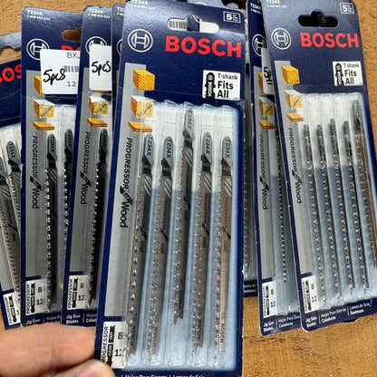 Bosch Jig Saw Blades (9 boxes of 5 blades)